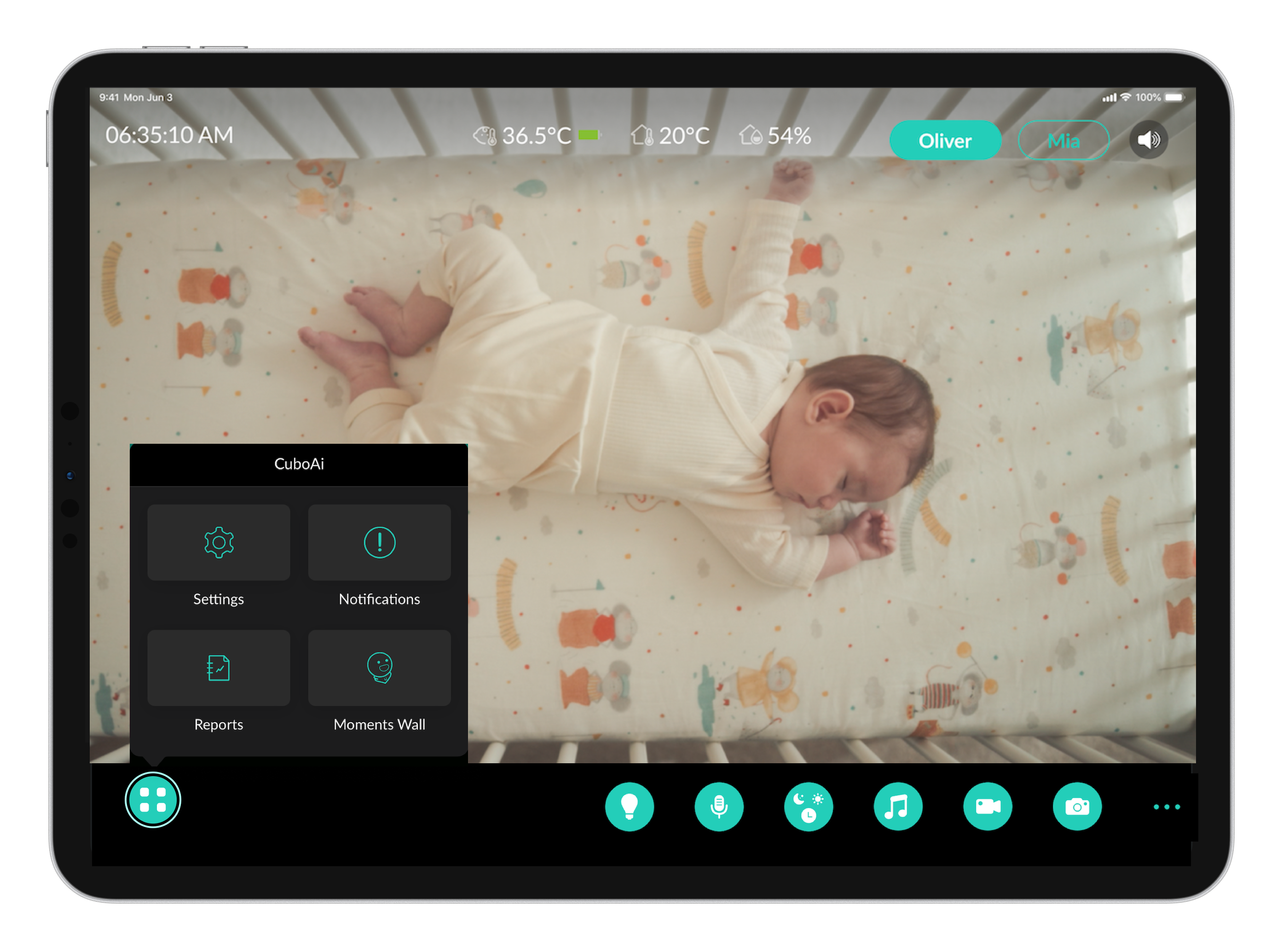 Ipad sales baby monitor