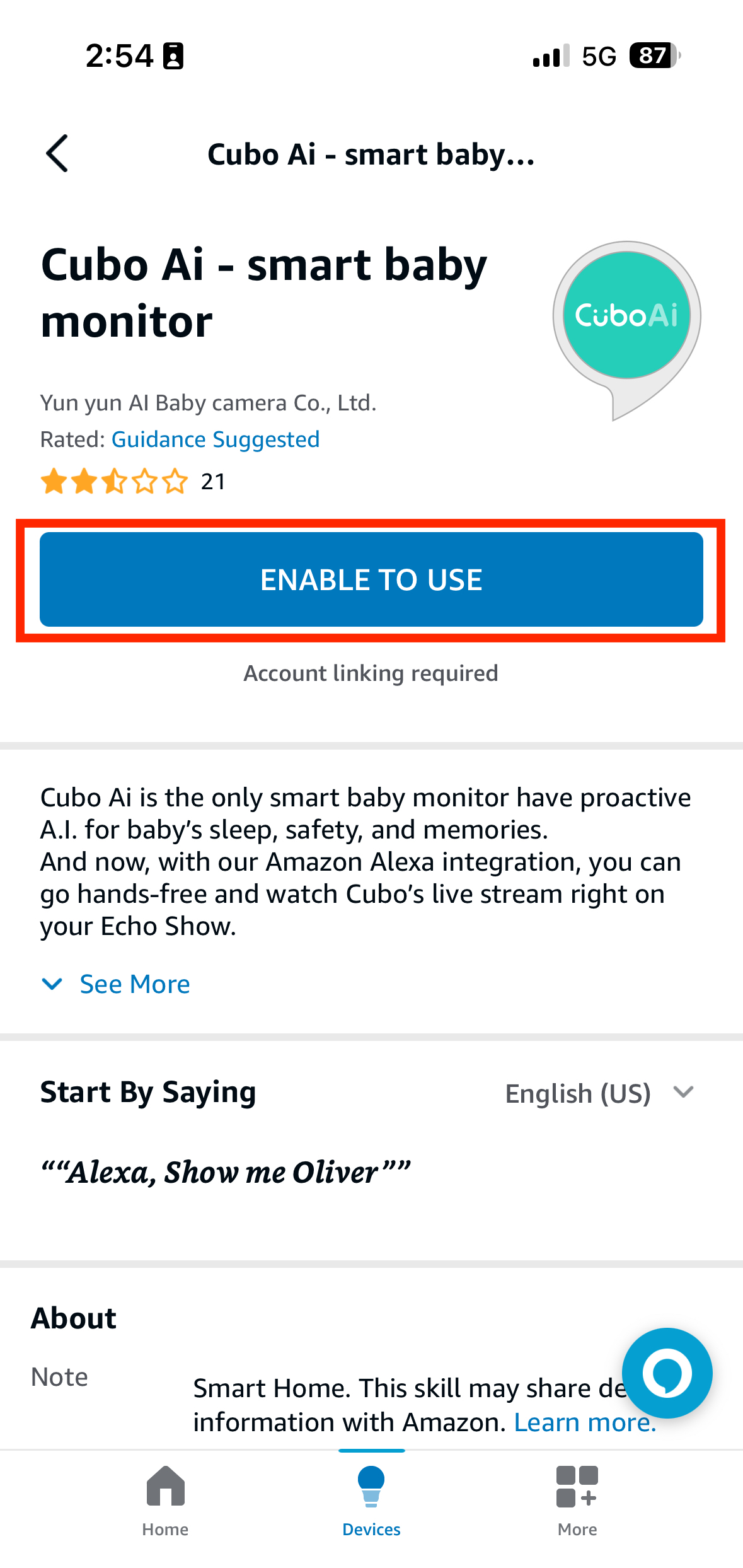 Alexa show as baby 2024 monitor