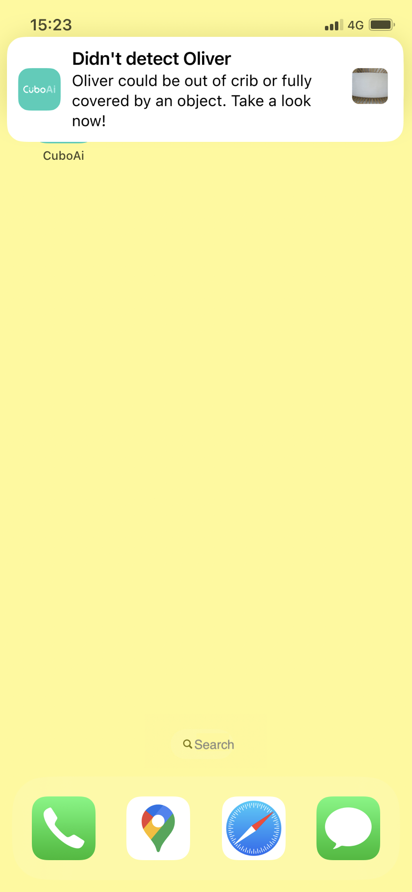 detectie geen baby pushmelding.PNG